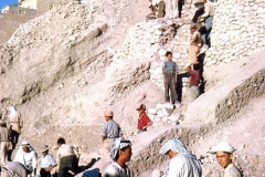 2.Jerusalem-63-director-K.-Kenyon-Mt.-Ophel-step-trenches-SE-slope1