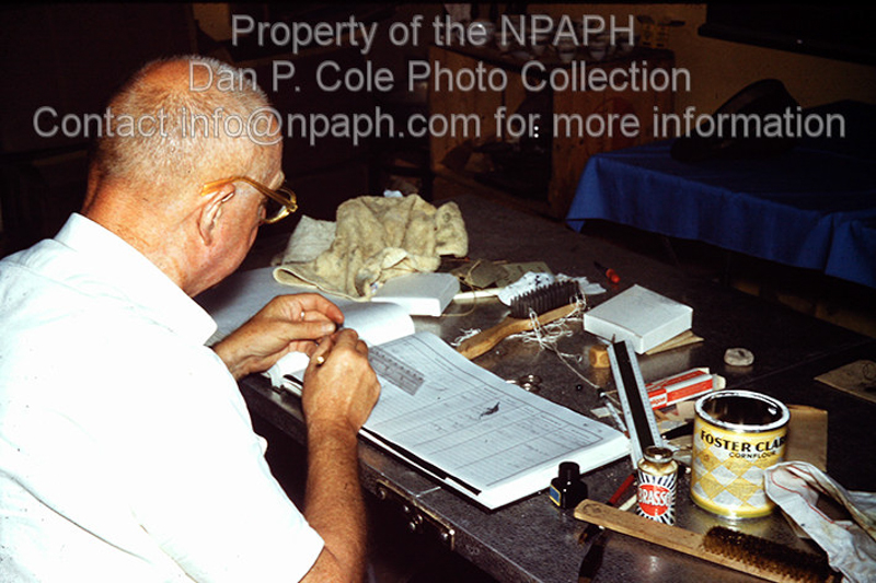 Workroom; Object cleaning and recording. (1960, ID: cColepShechem018, Source: slide, Repository: NPAPH-project, Creator(s): Dan P. Cole) vision:outdoor=0714