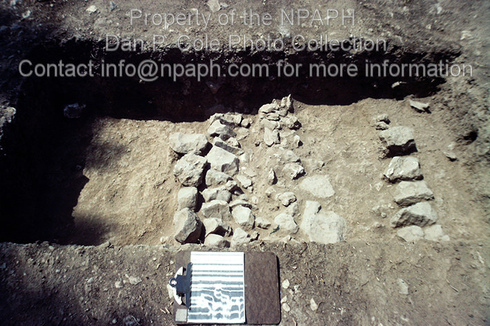 Fld VI; printout located walls later exposed. (1980, ID: cColepHalif114, Source: slide, Repostitory: NPAPH-project, Creator(s): Dan P. Cole)