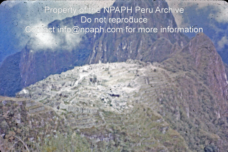 Machu Picchu (1975-1976; ID: cTugenpPeru0303; Source: slide; Depository: NPAPH; Creator: Philip Tugendrajch)