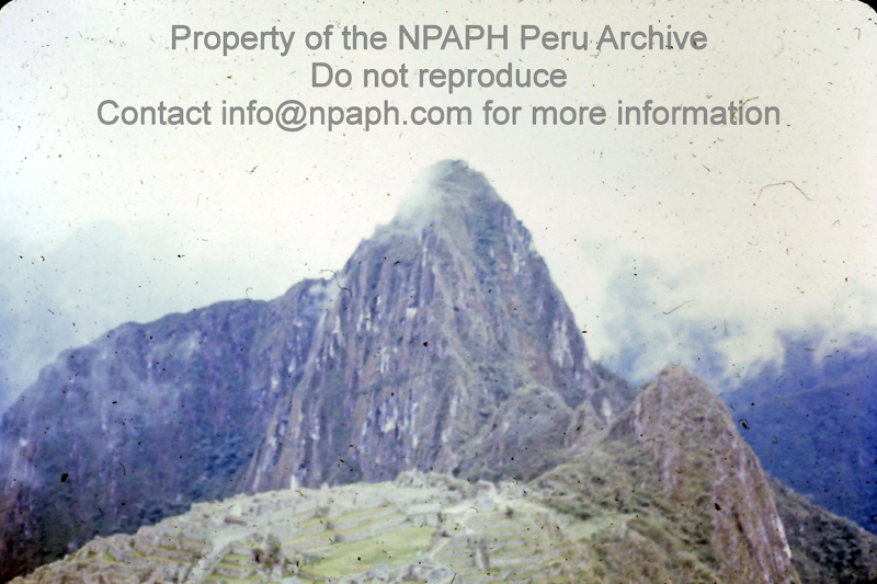 Machu Picchu (1975-1976; ID: cTugenpPeru0304; Source: slide; Depository: NPAPH; Creator: Philip Tugendrajch)