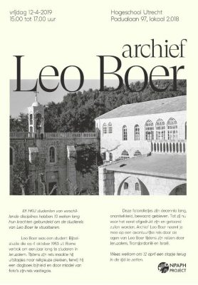 Invitation exhibition Leo Boer